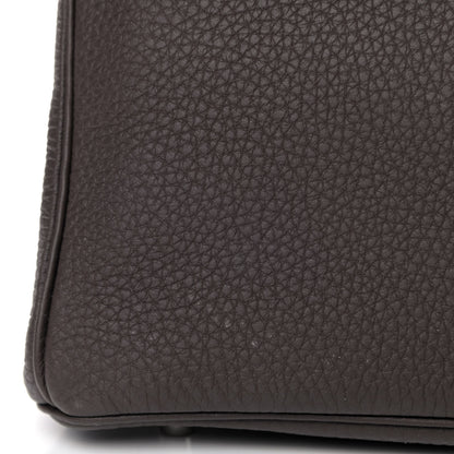 Hermes Togo Verso Birkin 25 Ebene Gold 11 of 12