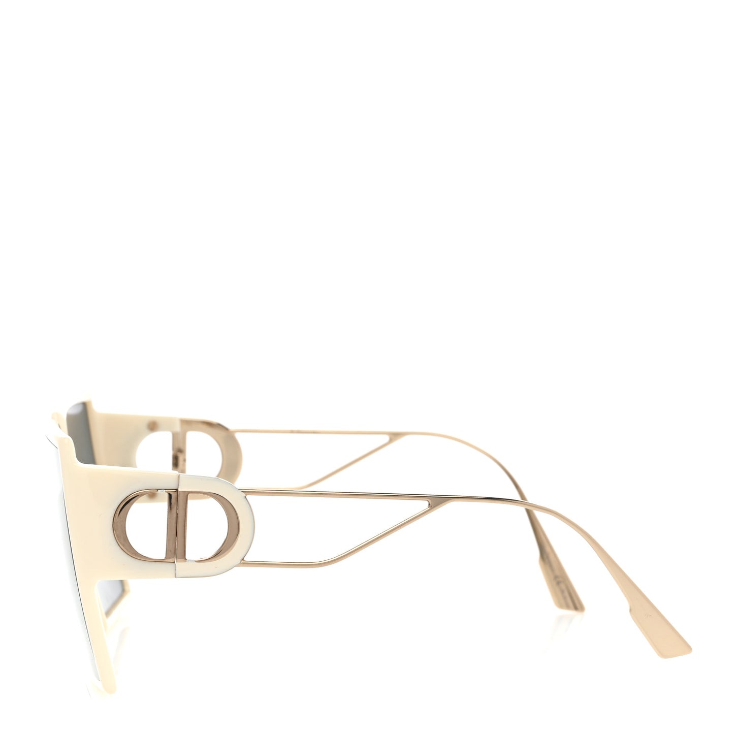 Square 30 Montaigne SU Sunglasses White
