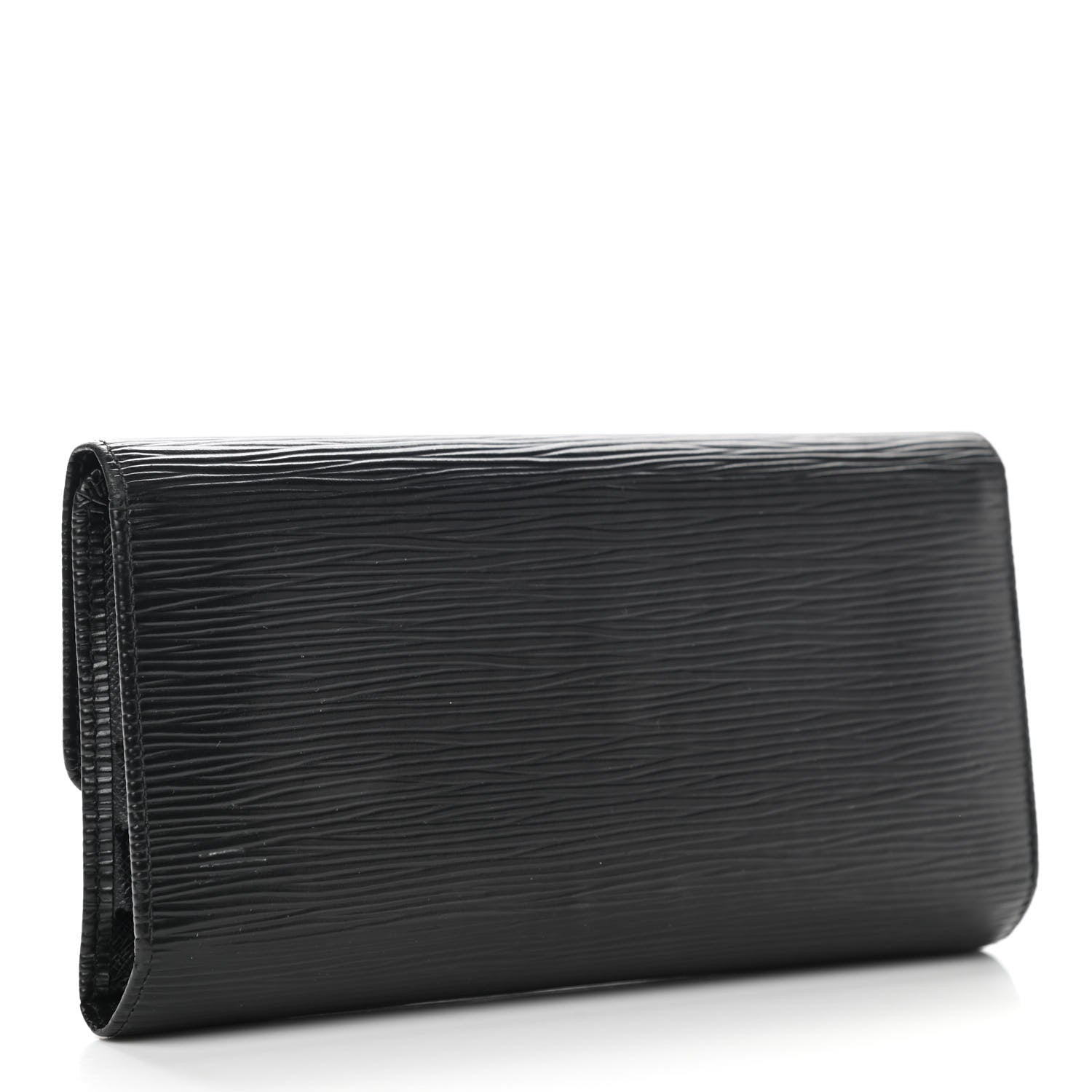 Louis Vuitton Epi Porte Tresor International Wallet Black 3 of 15
