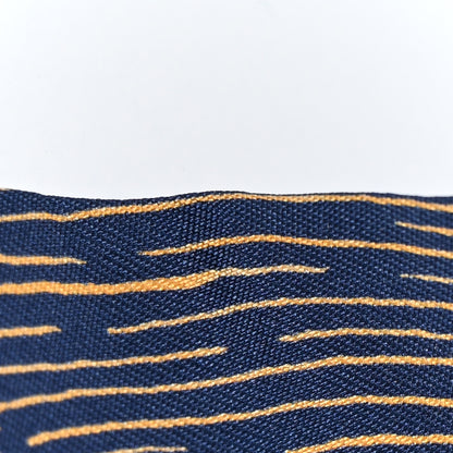 Hermes Silk Super Silk Quest Twilly Bleu Cobalt Rose Jaune 6 of 8