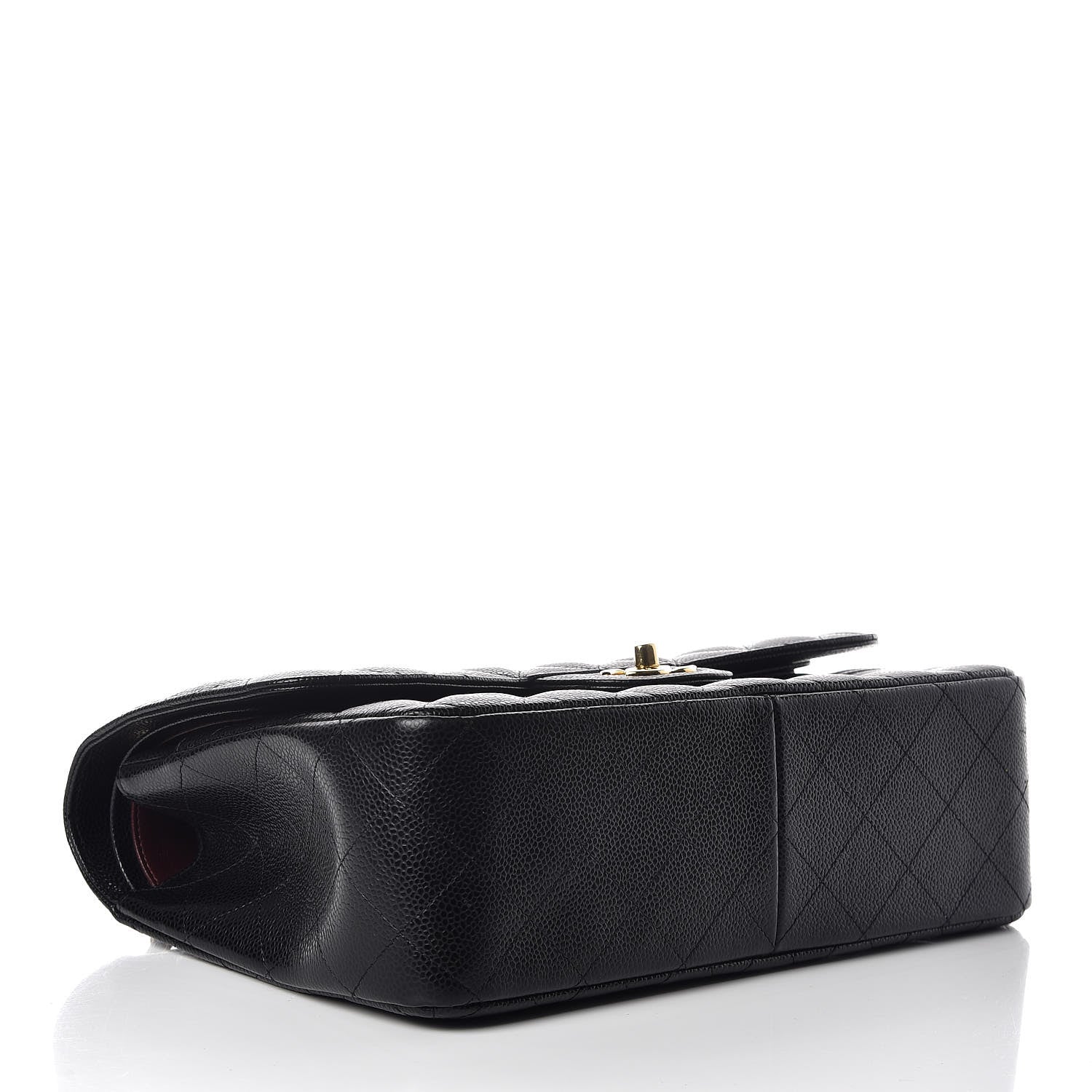Chanel Caviar Quilted Jumbo Double Flap Black 5 of 15