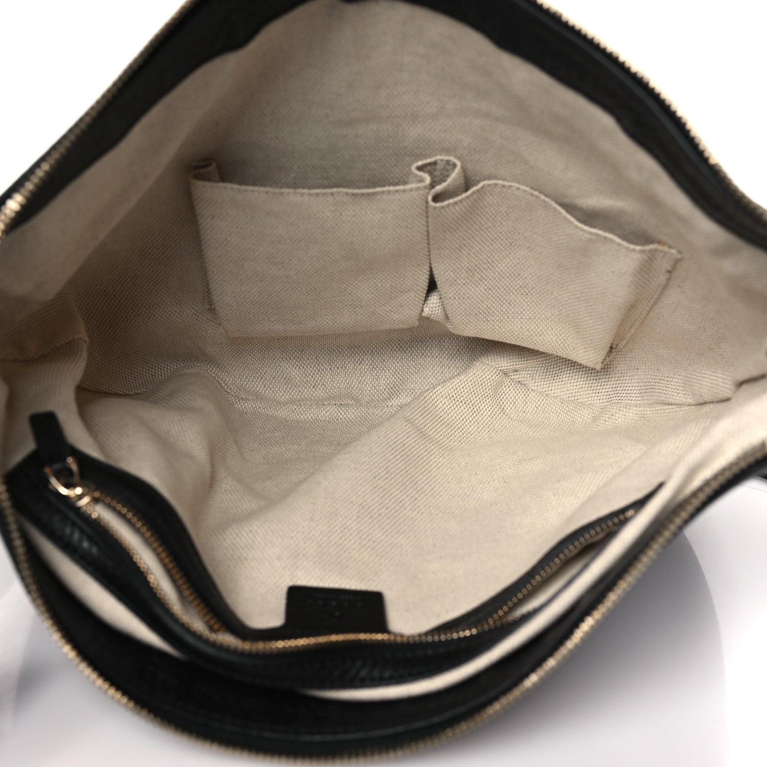 Gucci Pebbled Calfskin Small Soho Hobo Black 5 of 9