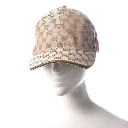 Gucci Monogram Web Baseball Hat M Beige 2 of 5