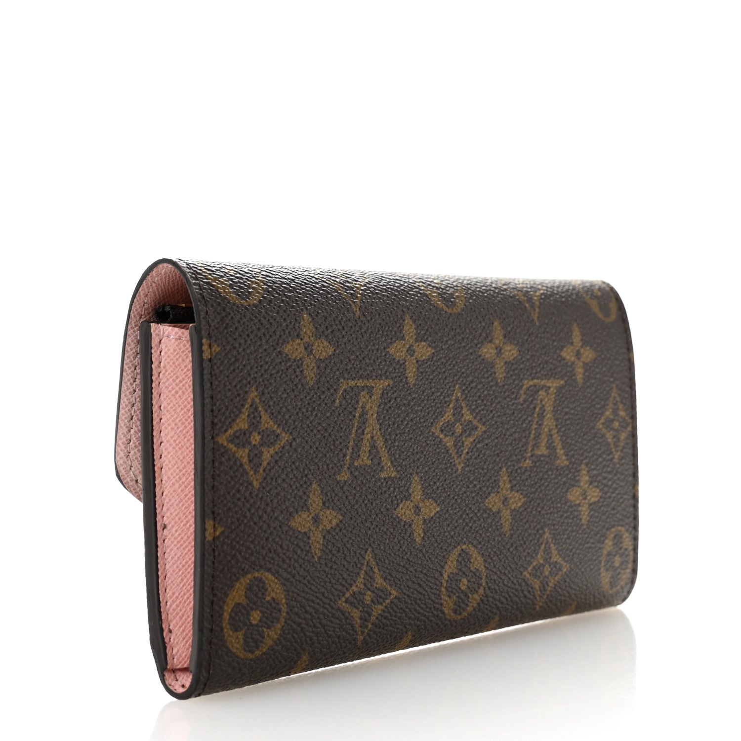 Louis Vuitton Monogram Emilie Wallet Rose Ballerine 3 of 10