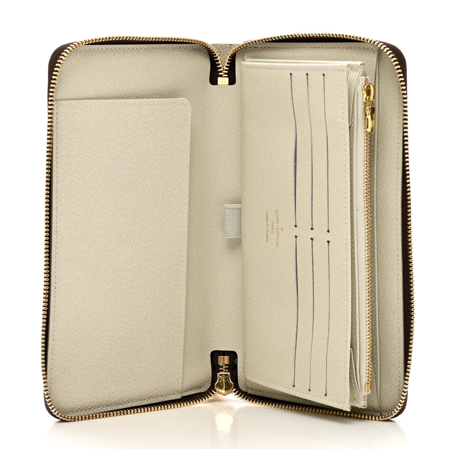 Louis Vuitton Monogram My LV Heritage Zippy Organizer Wallet White Gris 5 of 7