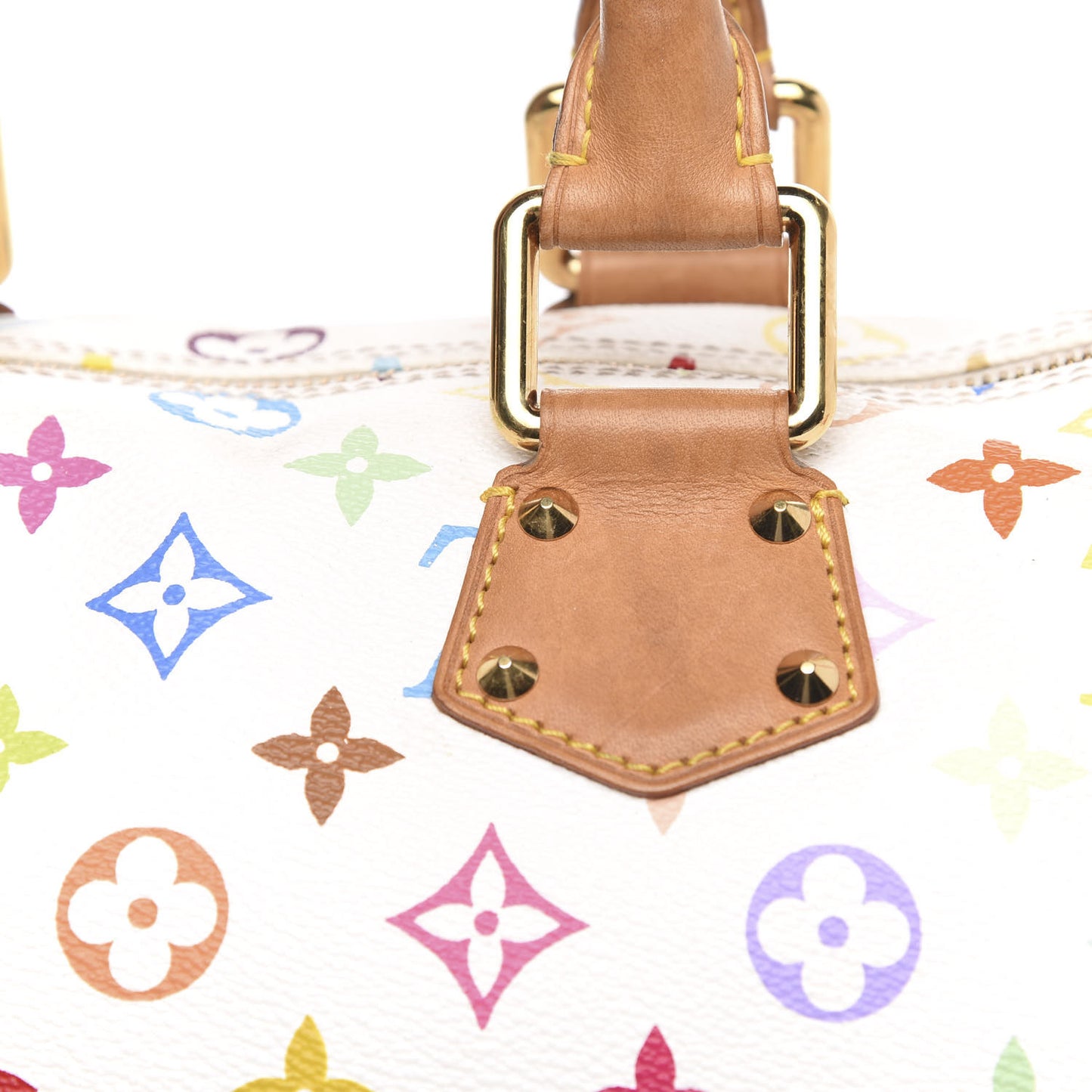 Monogram Multicolor Speedy 30 White