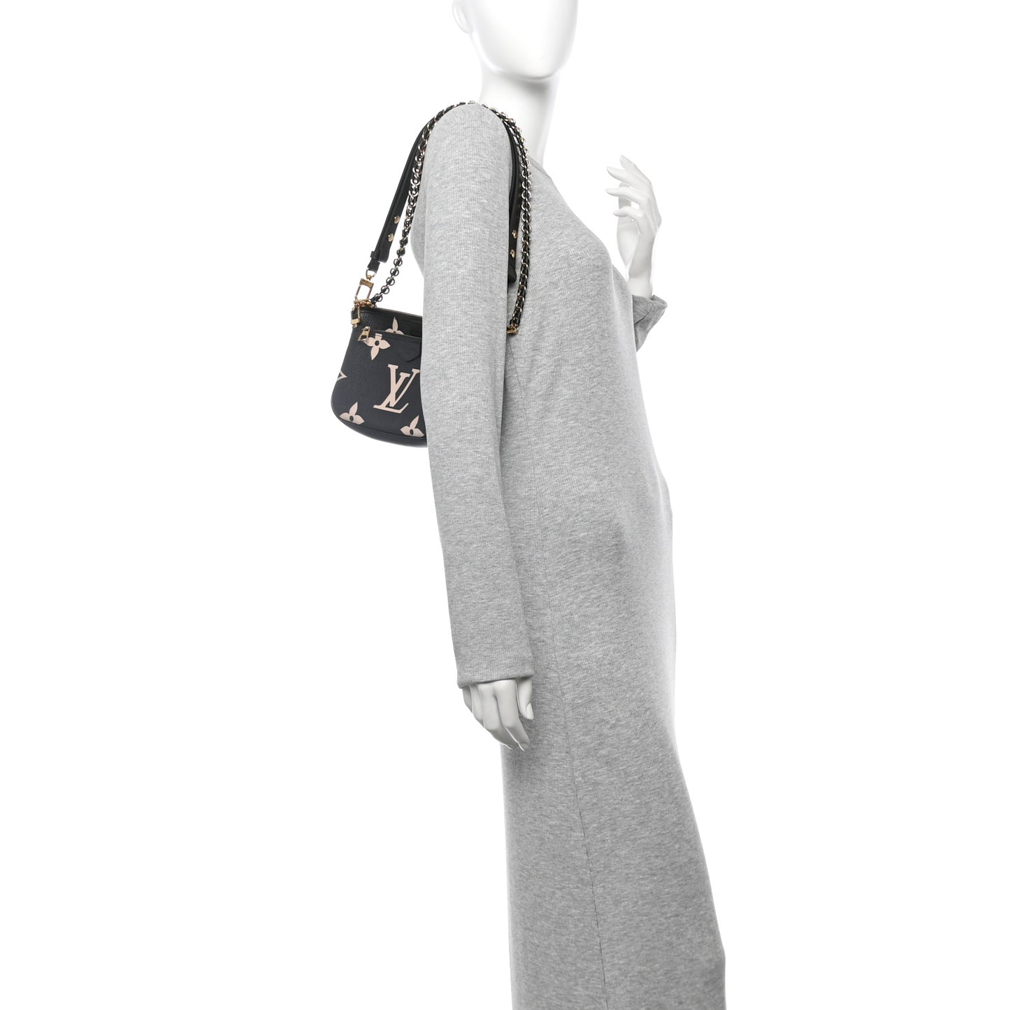Empreinte Monogram Giant Multi Pochette Accessories Black Beige