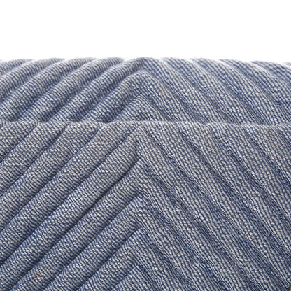 Chanel Denim Chevron Small Boy Flap Light Blue 9 of 13