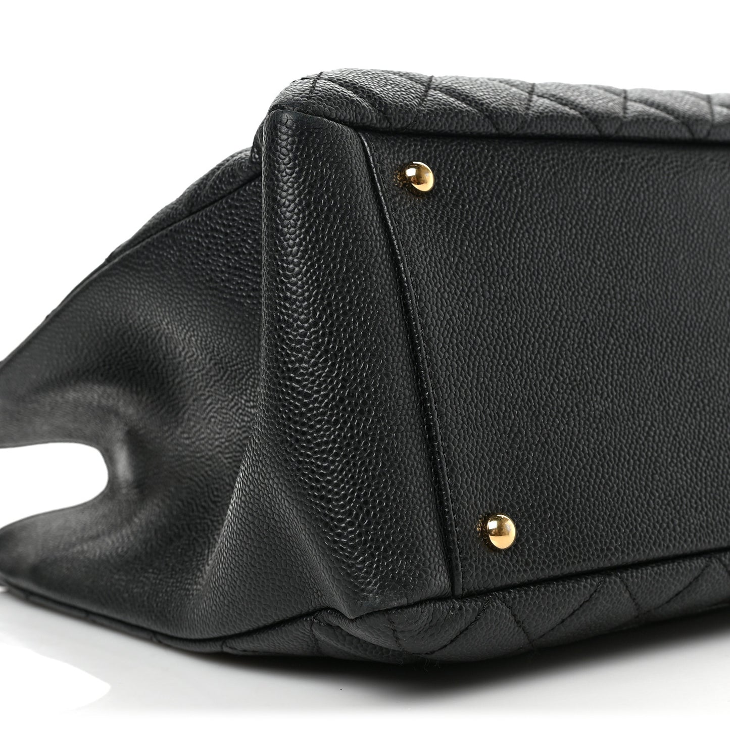 Caviar Quilted XL Grand Shopping Tote GST Black