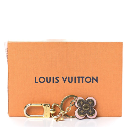 Louis Vuitton Monogram Blooming Flowers BB Bag Charm Key Holder Pink 8 of 8