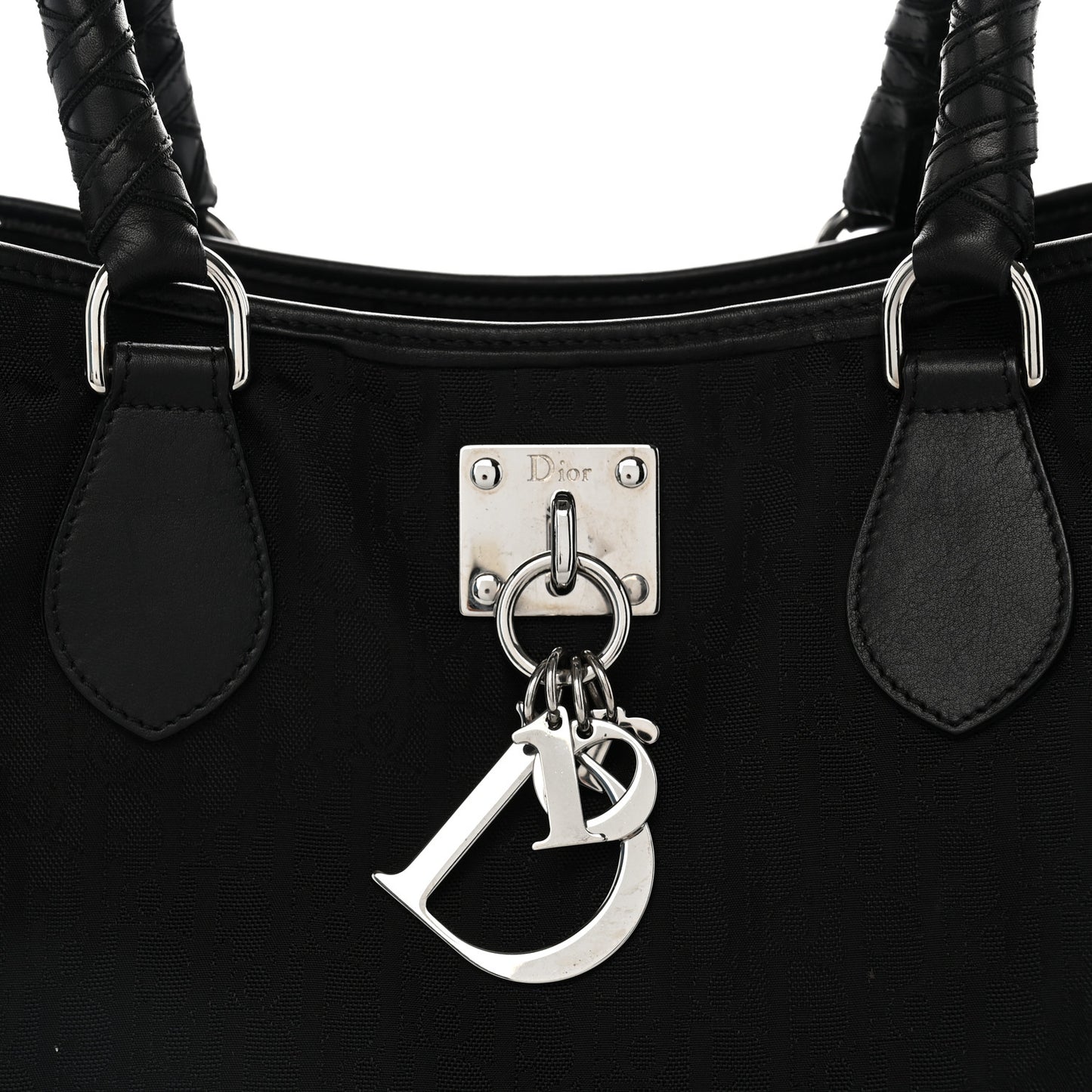 Nylon Monogram Small Lovely Tote Black