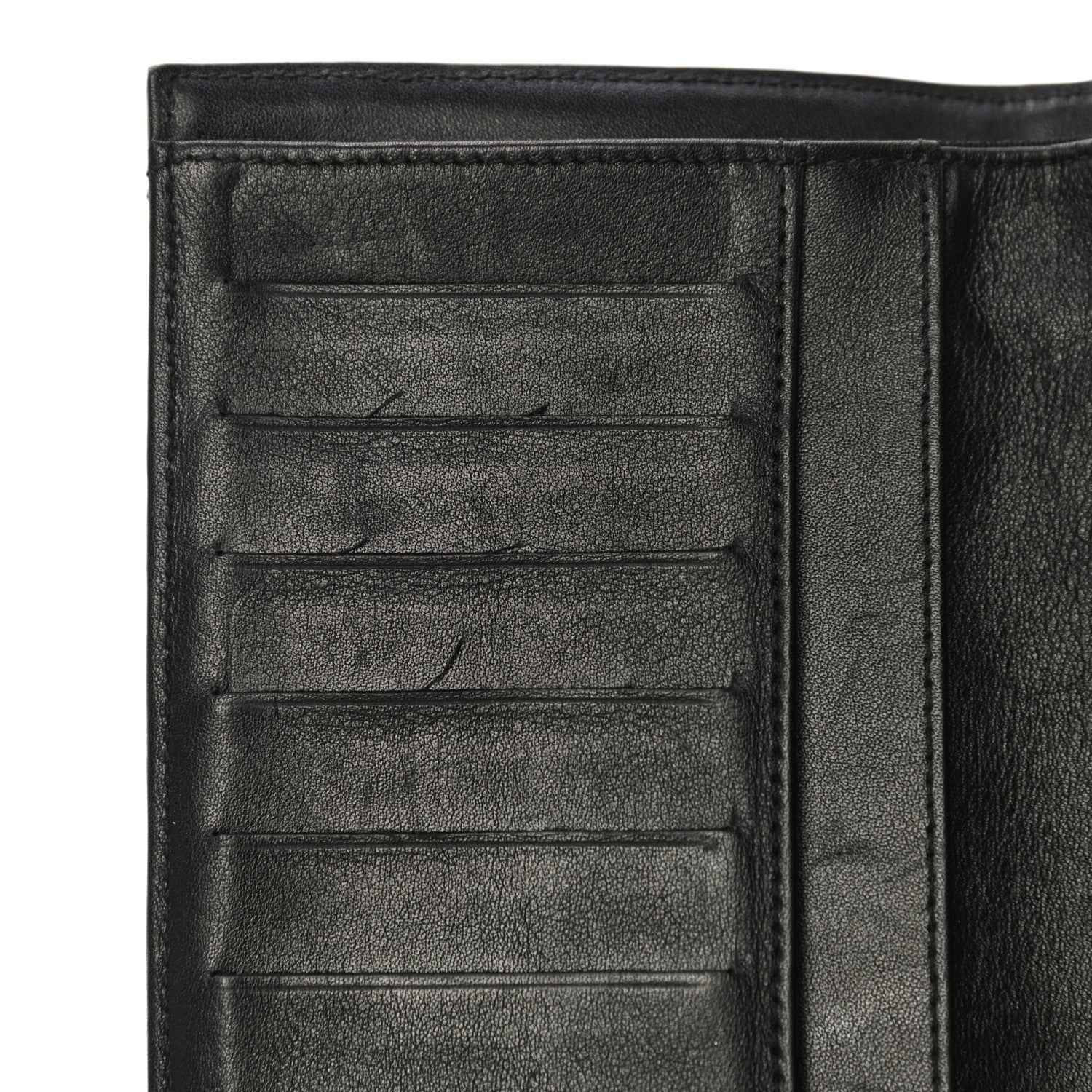 Chanel Patent Quilted Large Flap Wallet Black 15 of 16