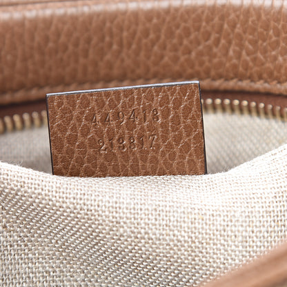 Gucci Monogram Mini Bree Messenger Bag Beige Tabacco 6 of 10