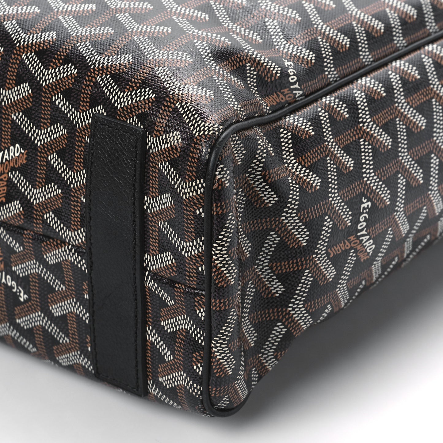 Goyardine Voltaire III Tote Black