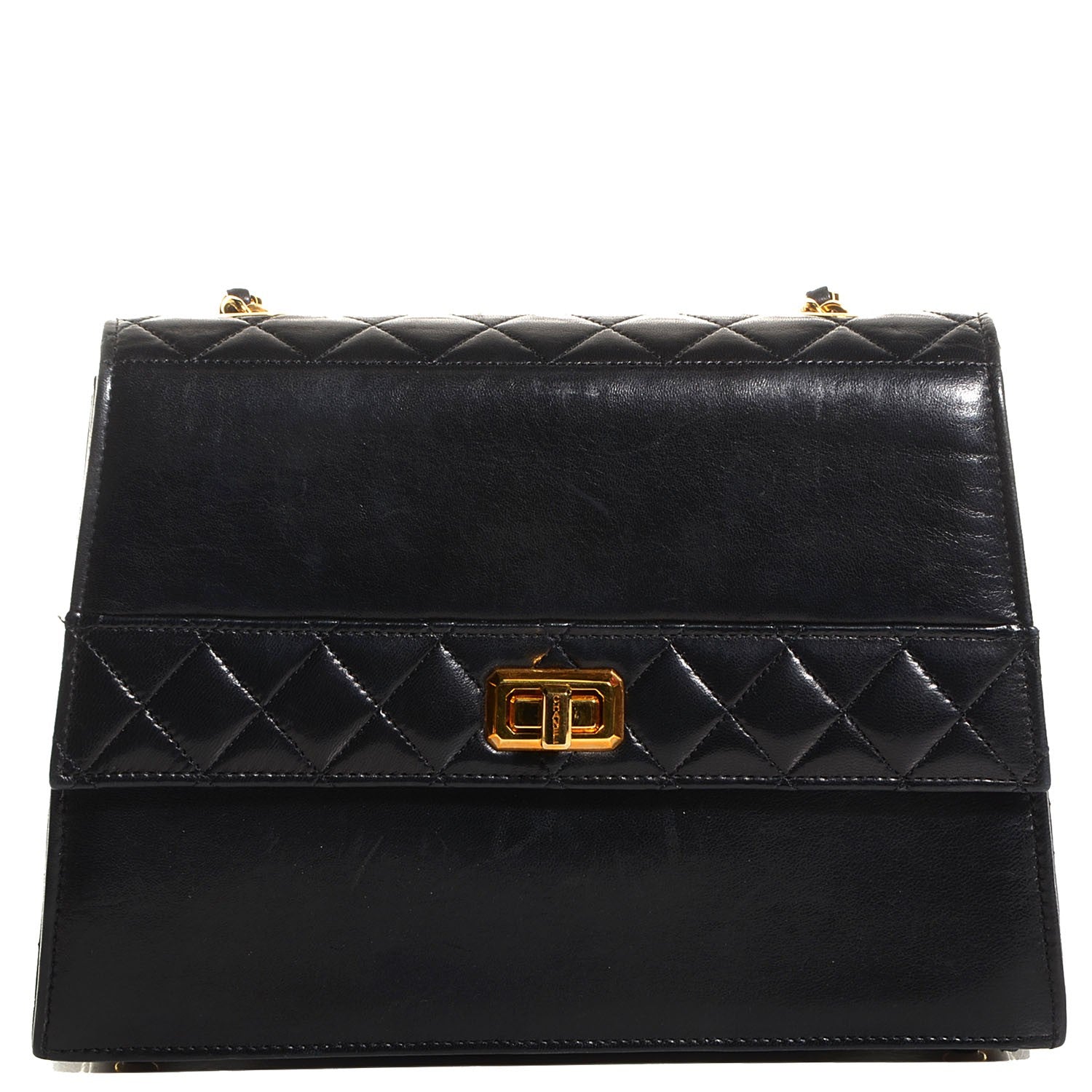Chanel Lambskin Quilted Shoulder Bag Black 1 of 11