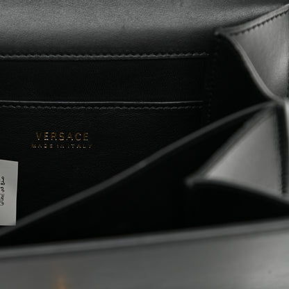 Versace Vitello Barocco Virtus Small Top Handle Shoulder Bag Black 5 of 18