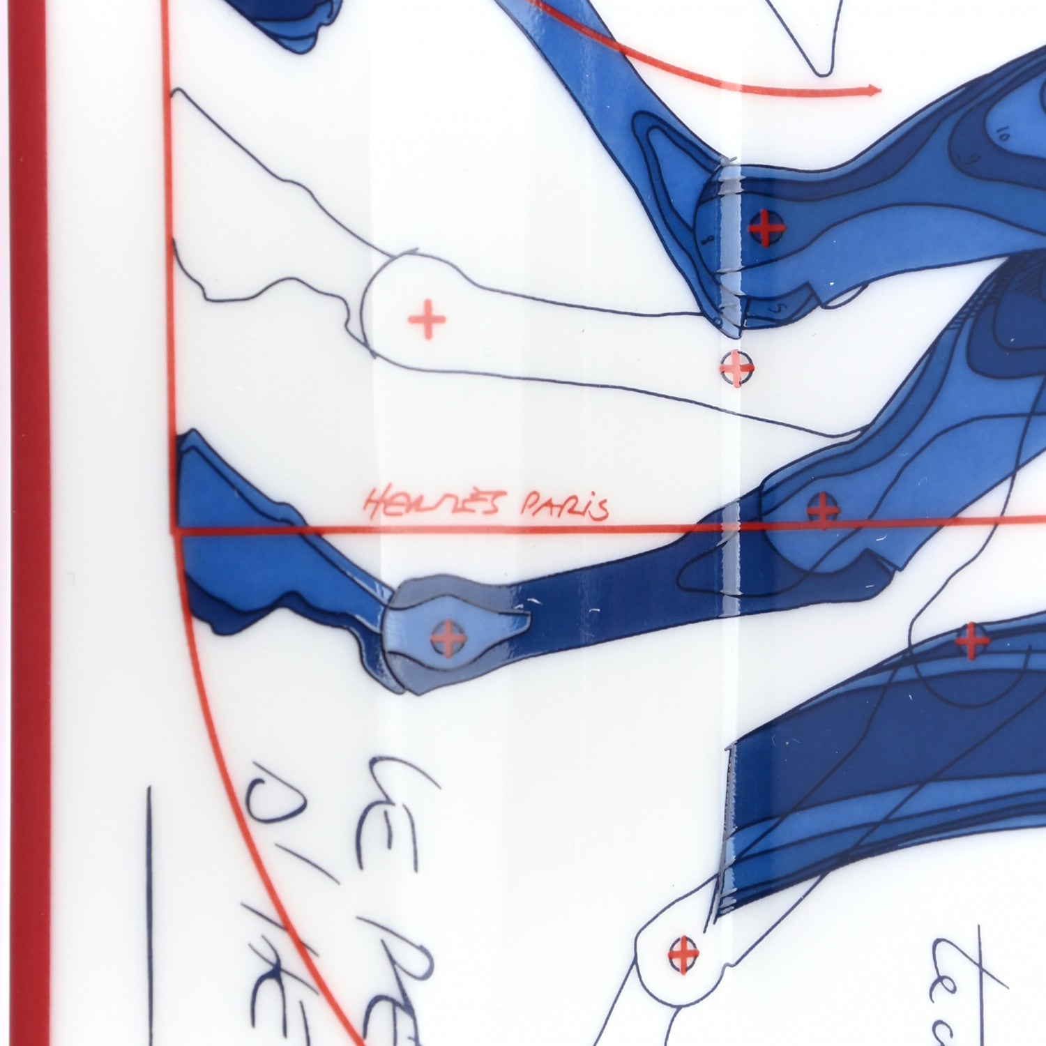 Hermes Porcelain Pegase Change Tray Anis Outremer 6 of 6