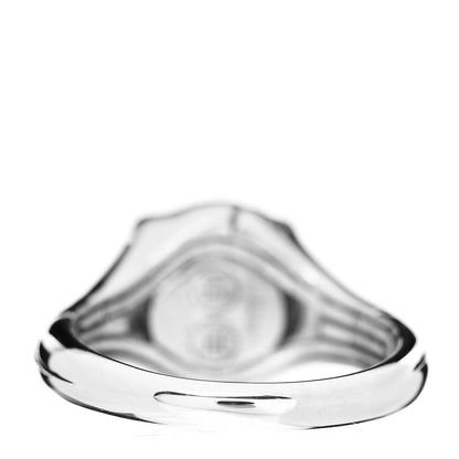 John Hardy Sterling Silver Dark Blue Topaz Bamboo Ring 52 6 3 of 5