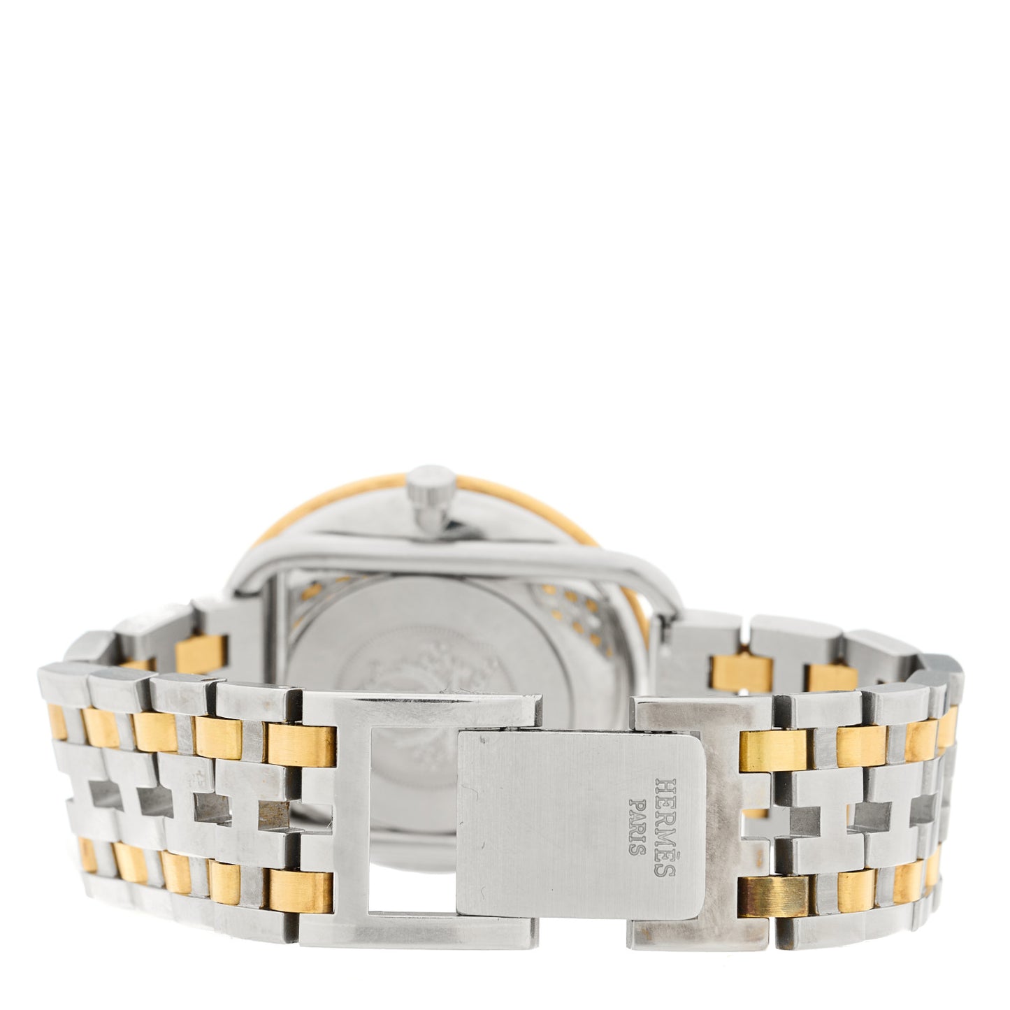 Stainless Steel 33mm Arceau Clipper Quartz Watch Gold
