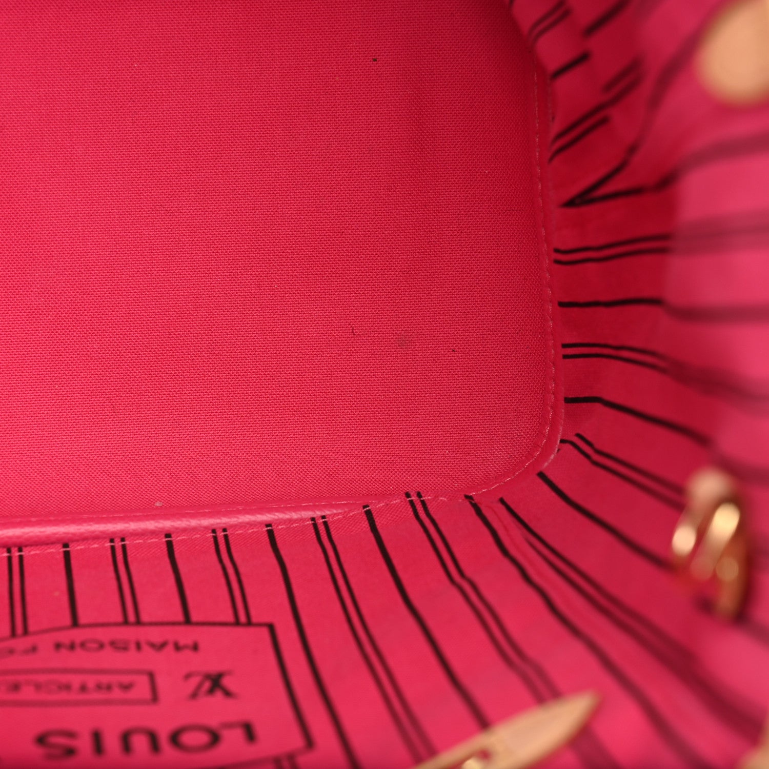 Louis Vuitton Monogram Inside Out Neverfull Bandouliere MM Rose Pondichery 6 of 10