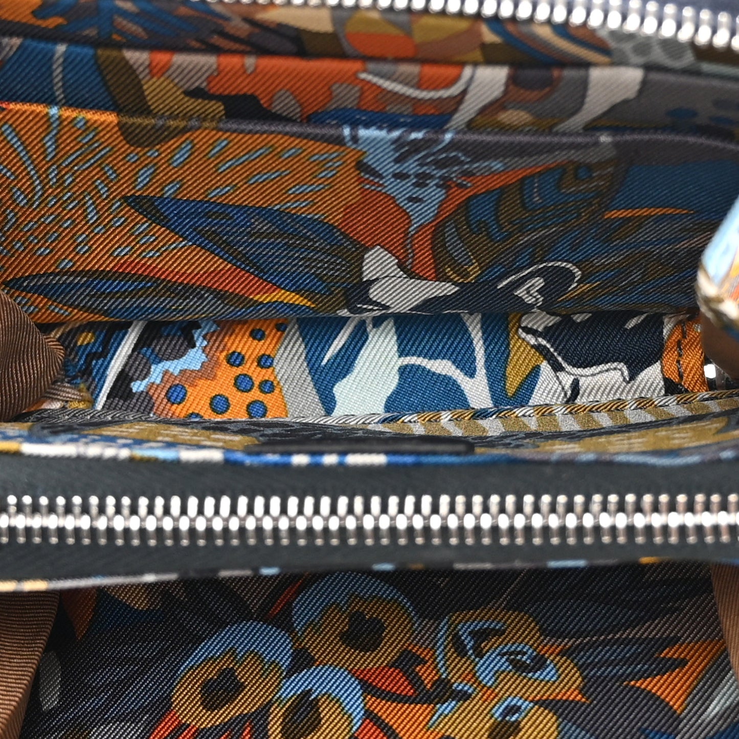 Epsom Silk'in Compact Wallet Bleu Indigo