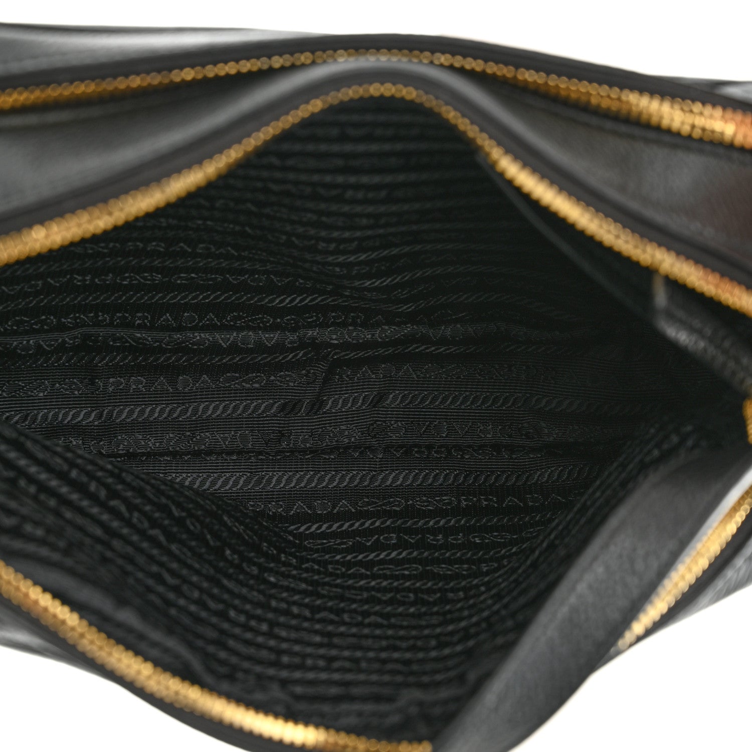 Prada Vitello Phenix Camera Bag Black 5 of 12