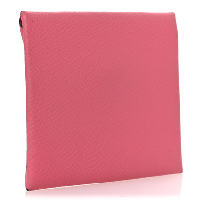 Hermes Epsom Bastia Coin Purse Rose Jaipur 3 of 7