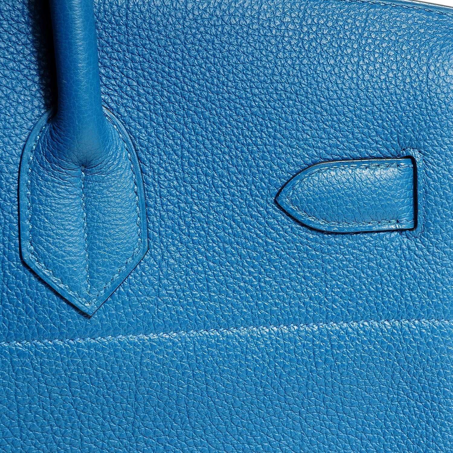 Hermes Togo HAC Birkin 40 Bleu de Galice 6 of 23