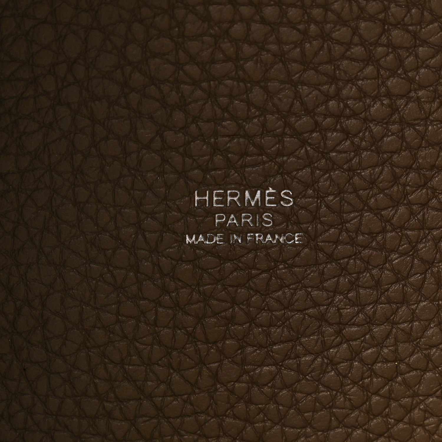Hermes Taurillon Clemence Picotin Lock 22 MM Etoupe 6 of 12