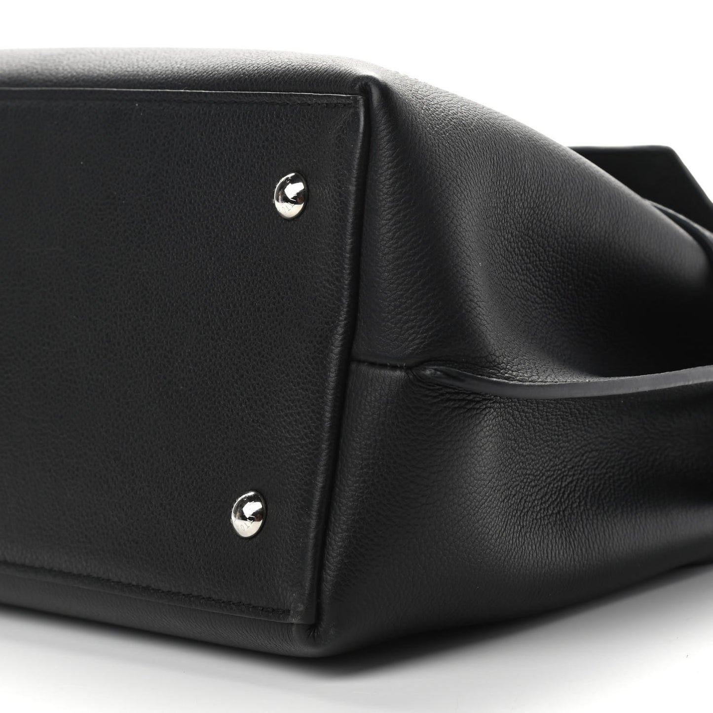 Soft Calfskin Lockme Ever MM Black