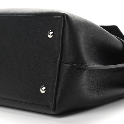 Louis Vuitton Soft Calfskin Lockme Ever MM Black 10 of 10