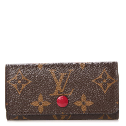 Louis Vuitton Monogram 4 Key Multicles Holder Fuchsia 1 of 9