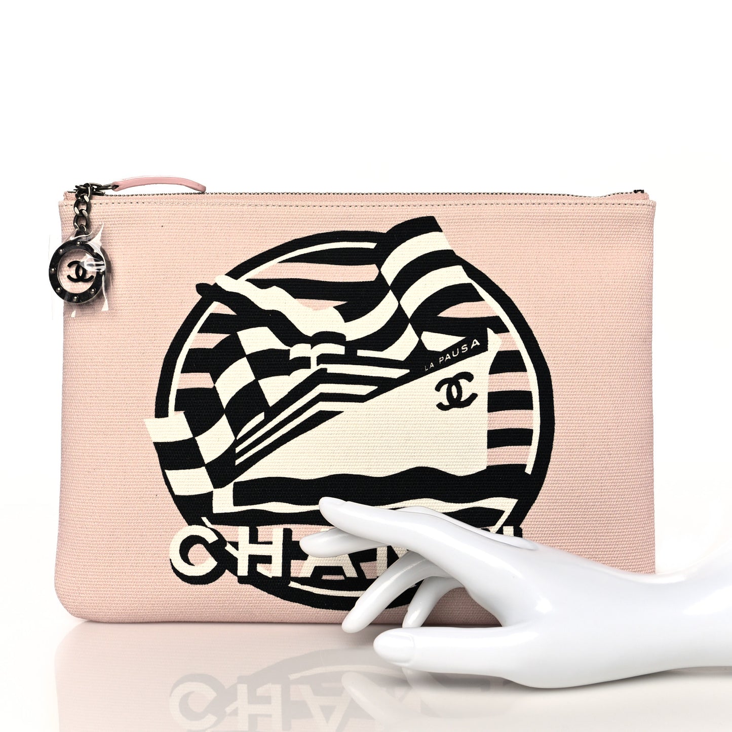 Canvas La Pausa Cosmetic Case Light Pink