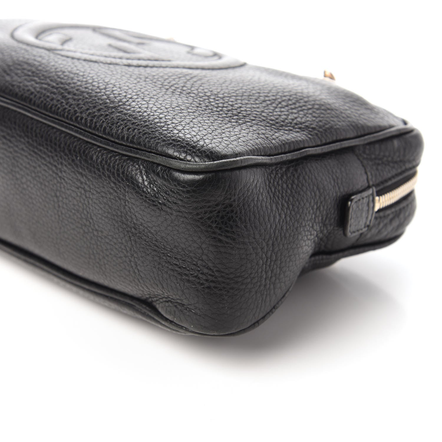 Gucci Pebbled Calfskin Small Soho Bowler Black 7 of 10