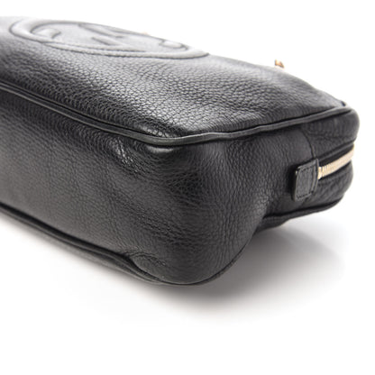 Gucci Pebbled Calfskin Small Soho Bowler Black 7 of 10