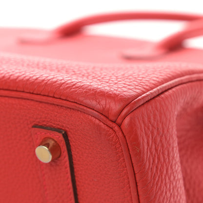 Hermes Togo Birkin 35 Rouge Casaque 12 of 18