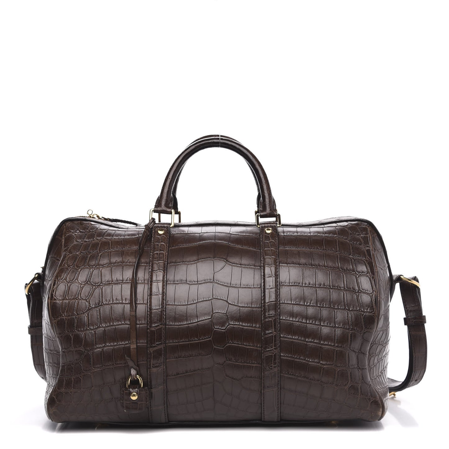 Matte Alligator SC Bag MM Chocolate