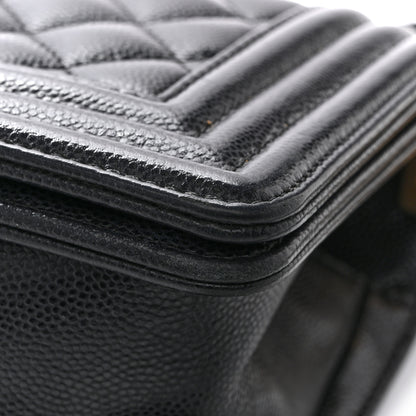 Chanel Caviar Quilted Small Boy Flap Black 14 of 14