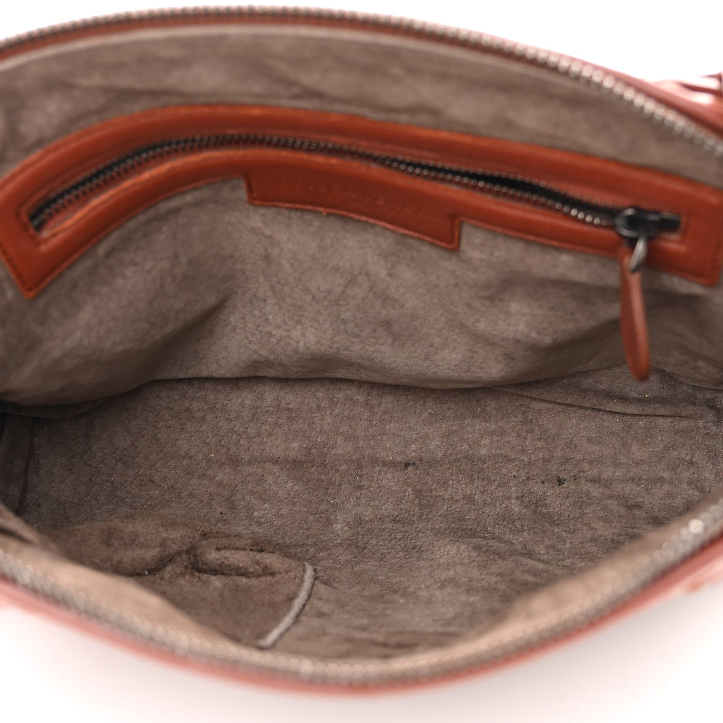 Nappa Intrecciato Nodini Crossbody Messenger Canyon