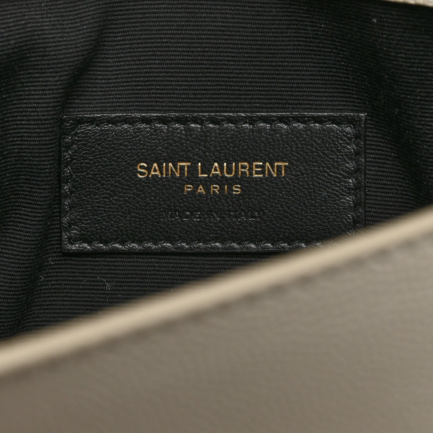 Saint Laurent Grain De Poudre Uptown Pouch Crema Soft 5 of 8