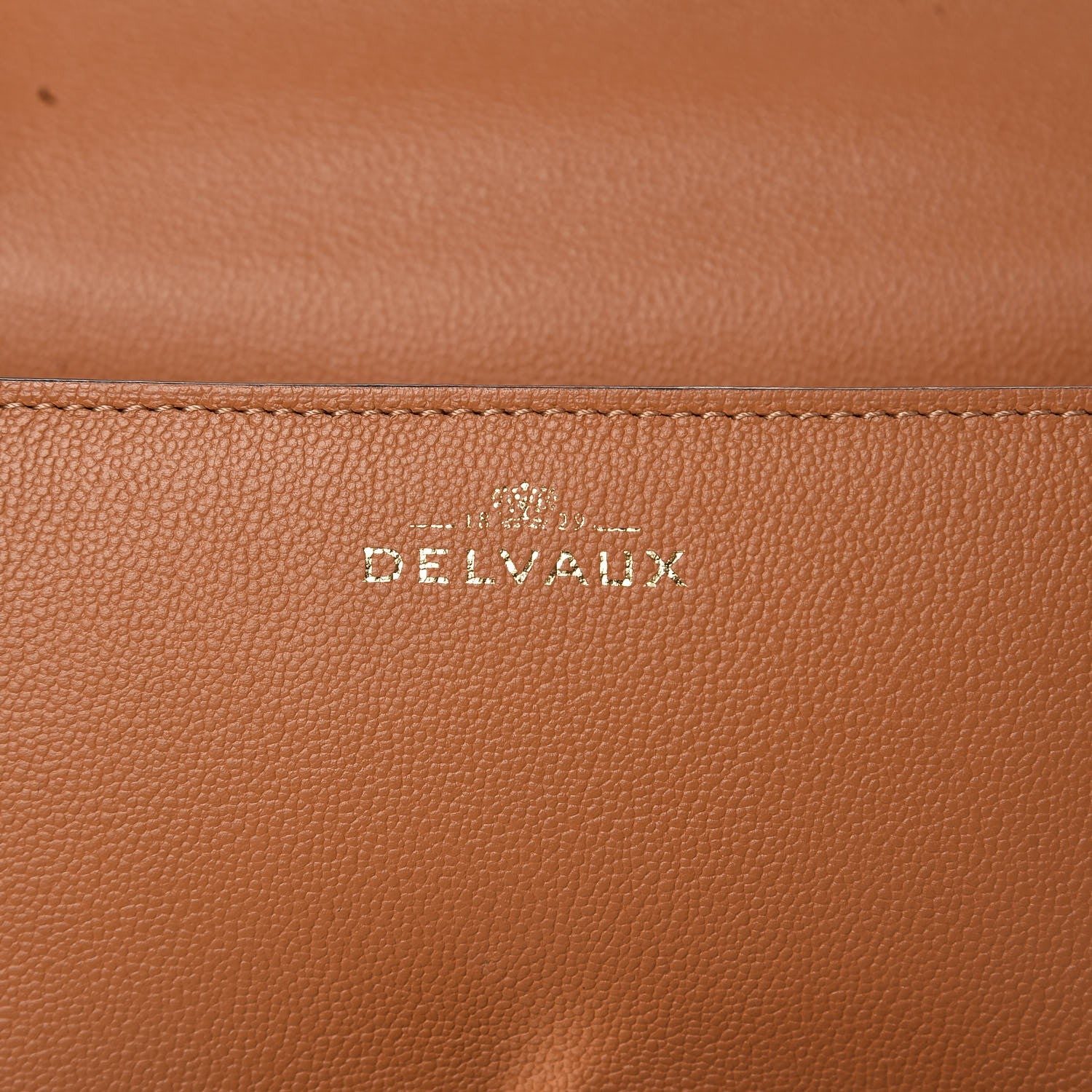 Delvaux Grained Calfskin Simplissime City PM Vegetal 6 of 7