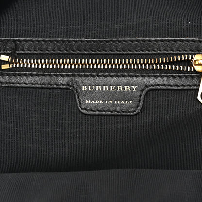 Burberry Smooth Calfskin 1983 Knight Check Link Backpack Black 6 of 11