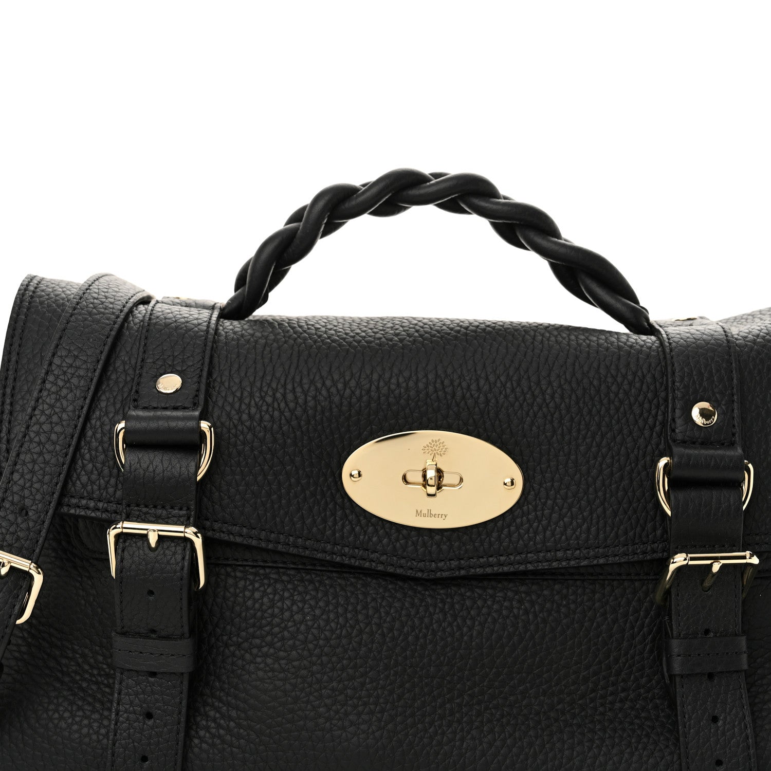 Mulberry Heavy Grain Medium Alexa Black 7 of 10