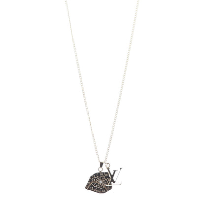 Louis Vuitton Paris Pendant Necklace Gold 1 of 7