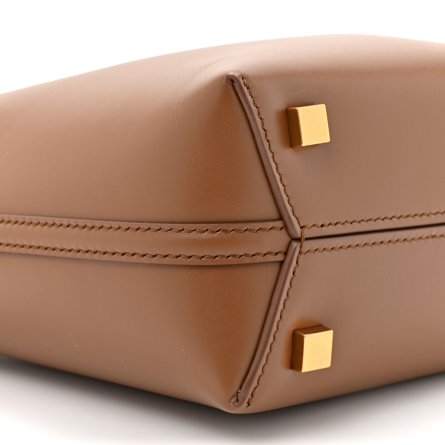 Saint Laurent Shiny Calfskin Le 37 Mini Bucket Bag Fox 1793945