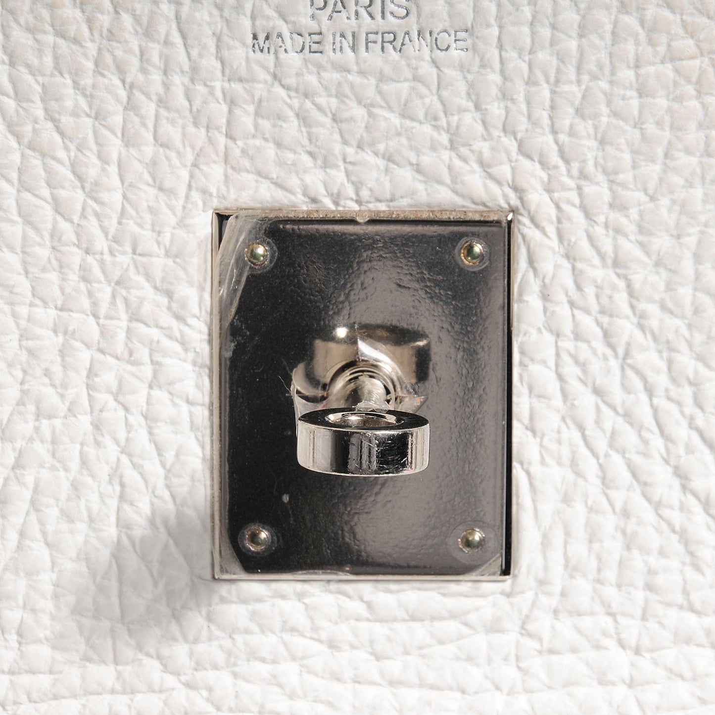 Taurillon Clemence Birkin 35 White