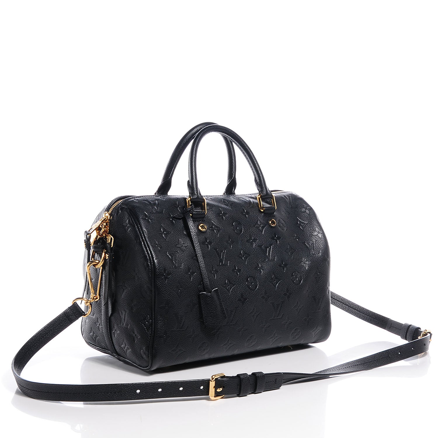 Louis Vuitton Empreinte Speedy Bandouliere 30 Black 3 of 7