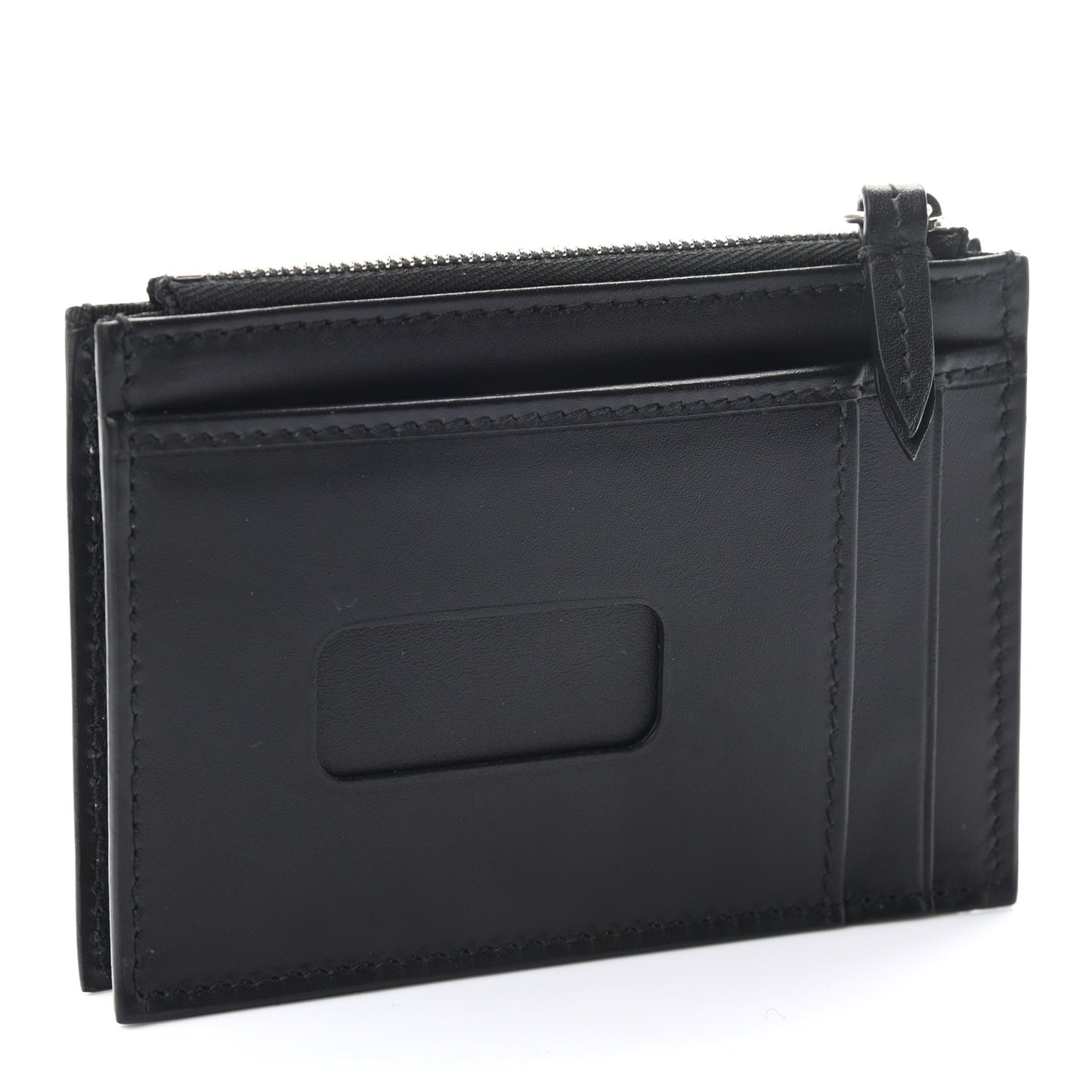 GG Supreme Monogram Bee Print Coin Case Card Holder Black