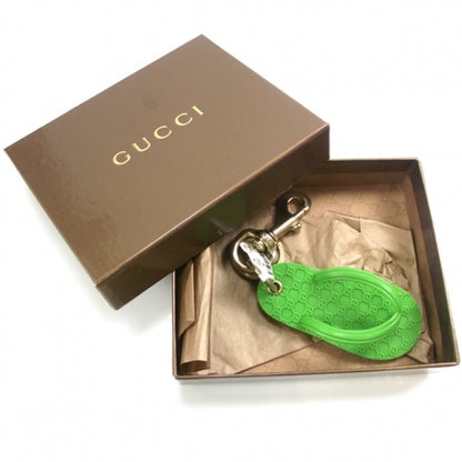 Gucci Rubber Flip Flop Keychain Green 2 of 7