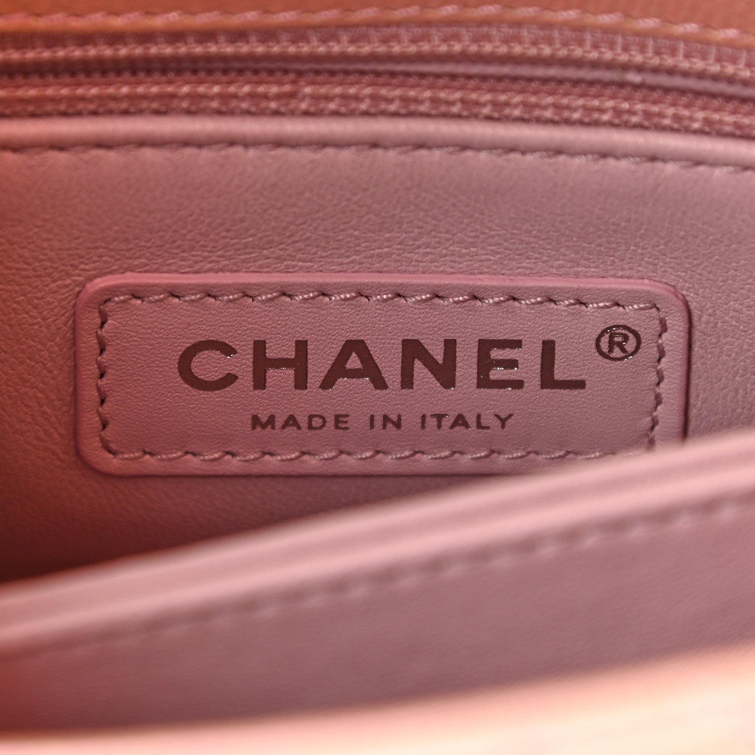 Chanel Iridescent Caviar Quilted Extra Mini Coco Handle Flap Light Pink 6 of 9
